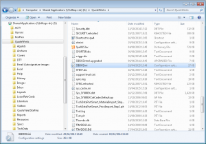 QuoteWerks User INI file location
